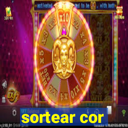 sortear cor